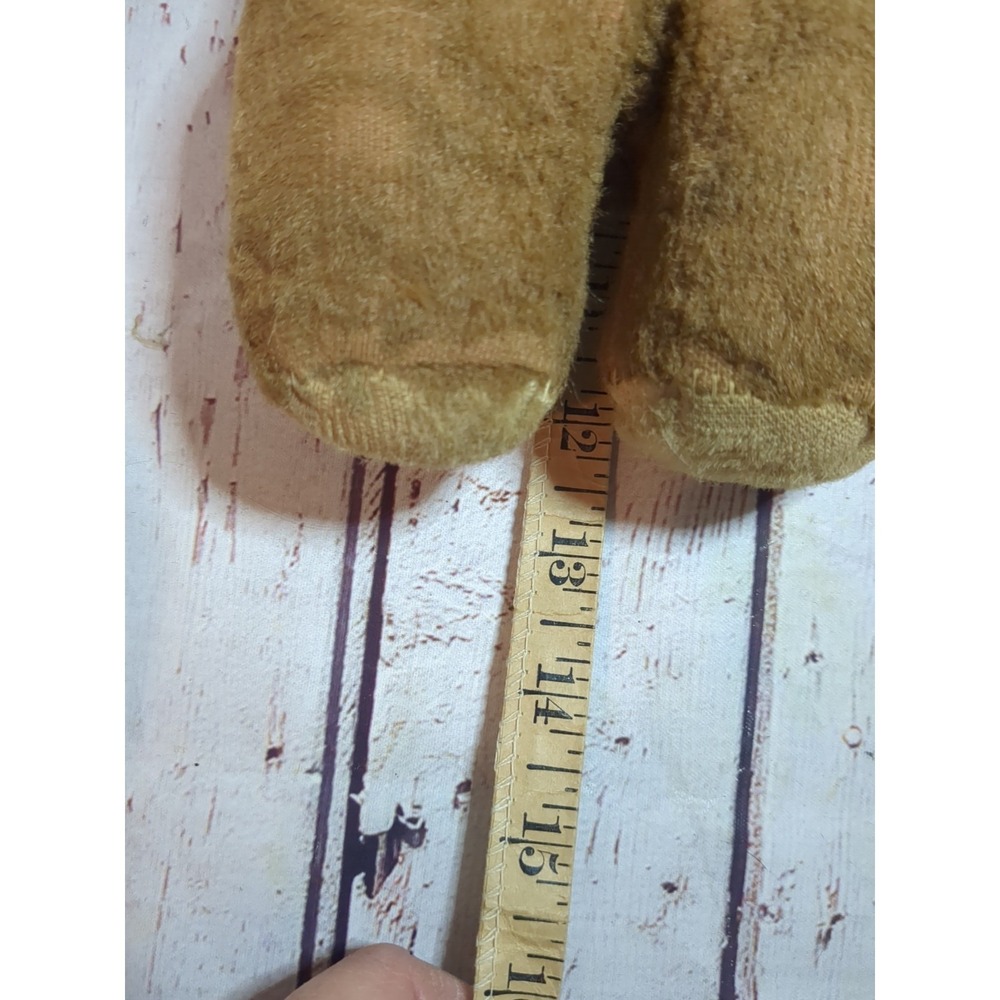 Vintage 50s Toy Lot Of 3 Ideal Toys Teddy Bear, Sun Rubber Doll & Squeaker Doll - Picture 5 of 11